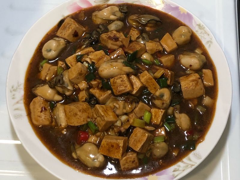 豆䜴牡蠣豆腐