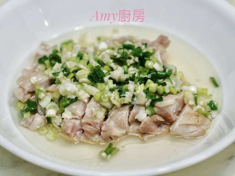 軟嫩多汁蔥油雞(電鍋懶人版)