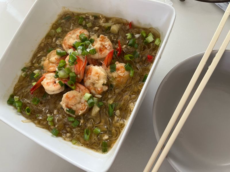 鮮蝦粉絲煲