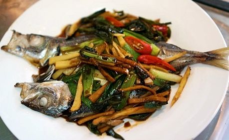 紅燒新一夜干竹莢魚