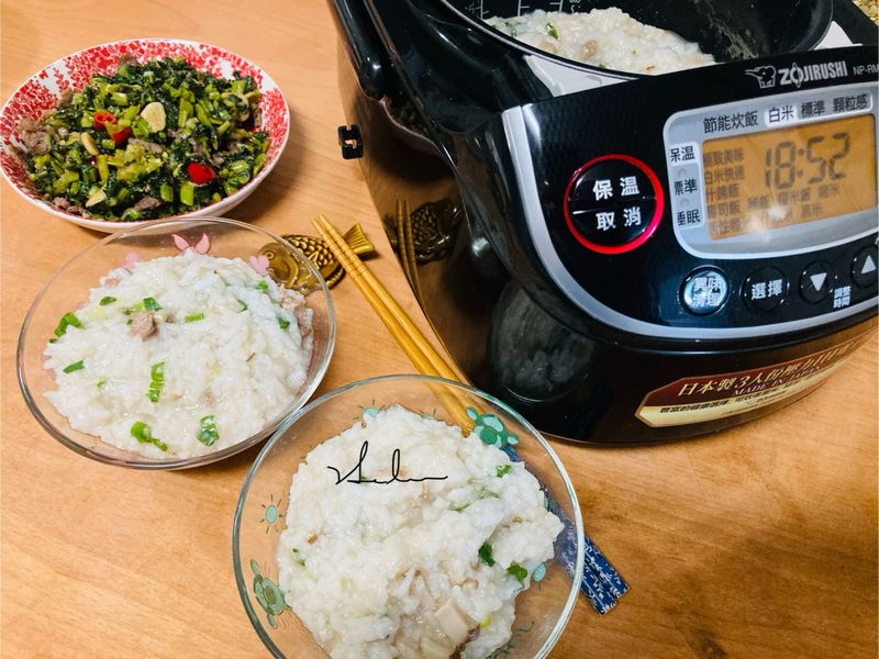 香菇牛肉粥