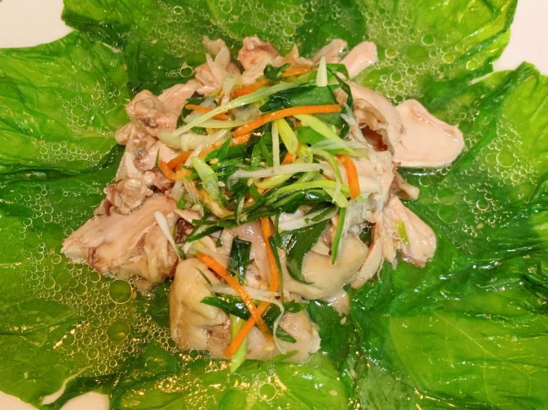 蔥油雞腿