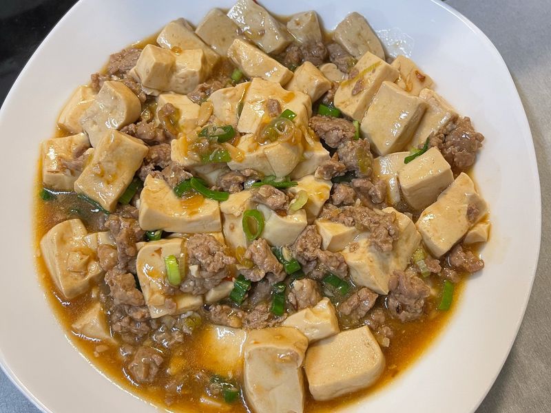肉末豆腐