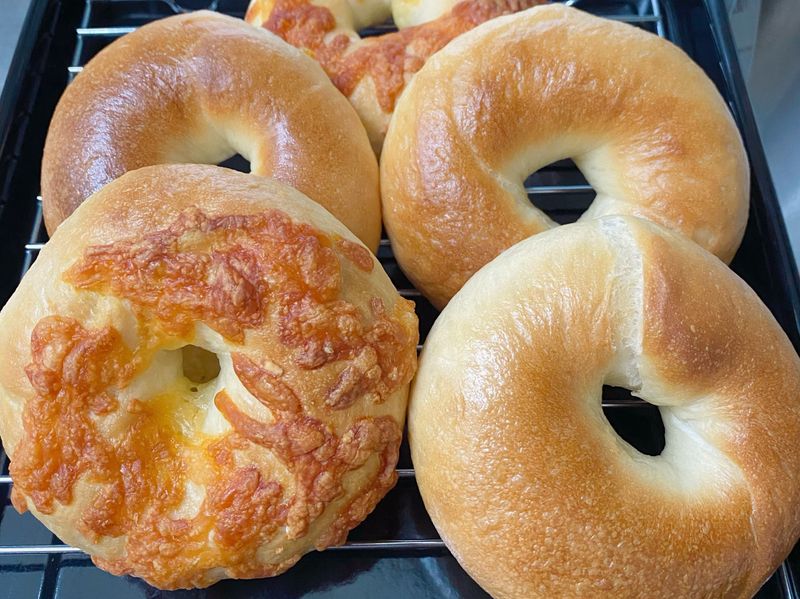 地瓜起司貝果🥯