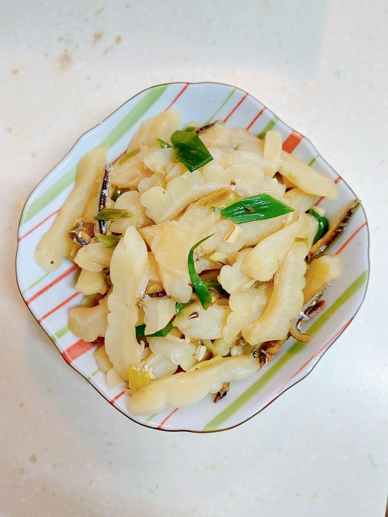 小魚蔥燒苦瓜