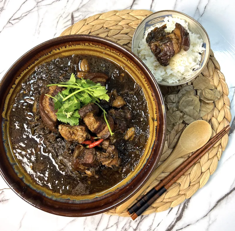 客家古早味~梅乾菜燒肉