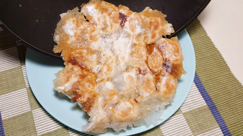 日式圓盤煎餃