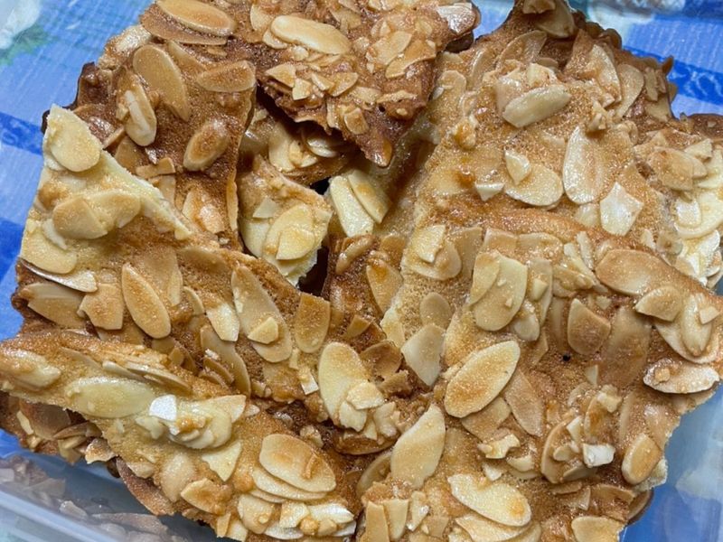 杏仁瓦片(氣炸烤箱)