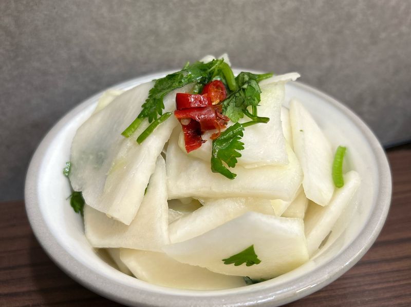 涼拌大頭菜～