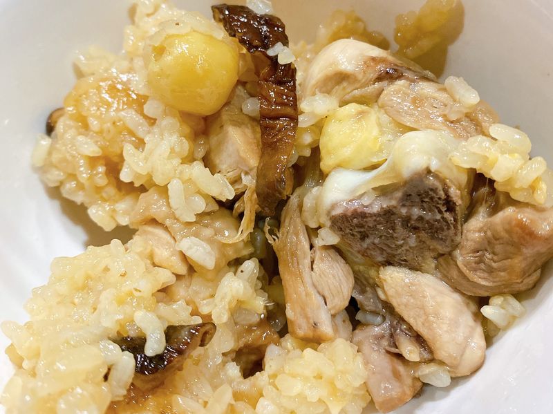 麻油雞腿飯