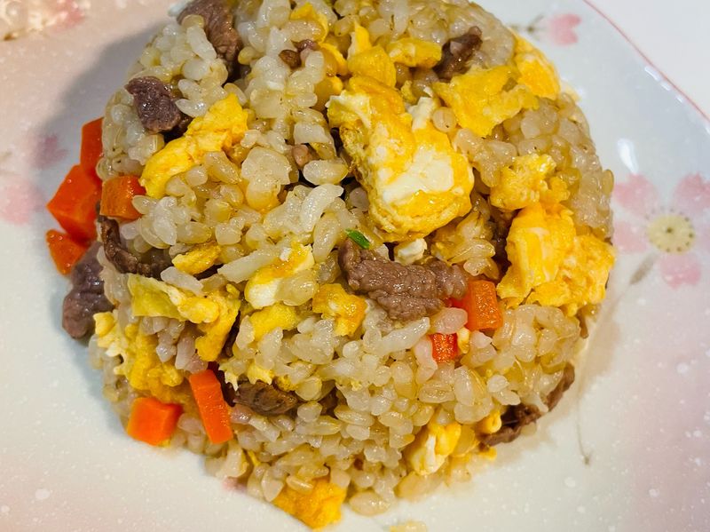 麻油羊肉炒飯