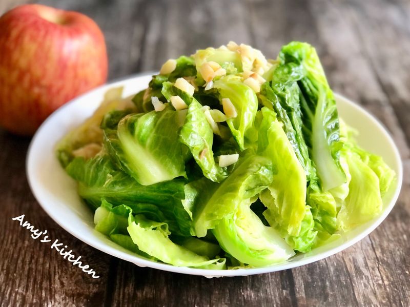 蒜炒高麗菜嬰(心)/家常菜