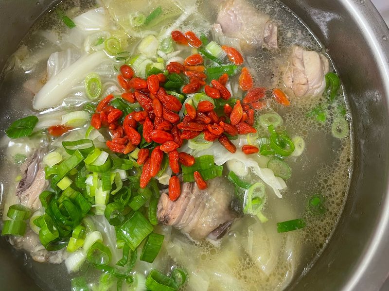 高麗菜雞湯