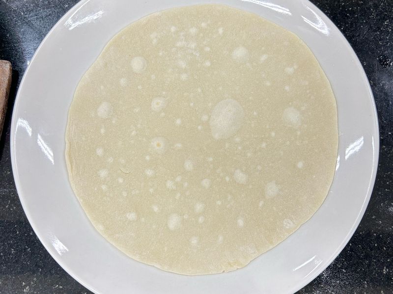 手桿蛋餅皮