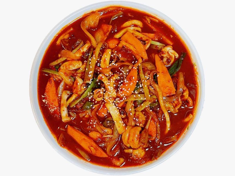 辣炒魷魚