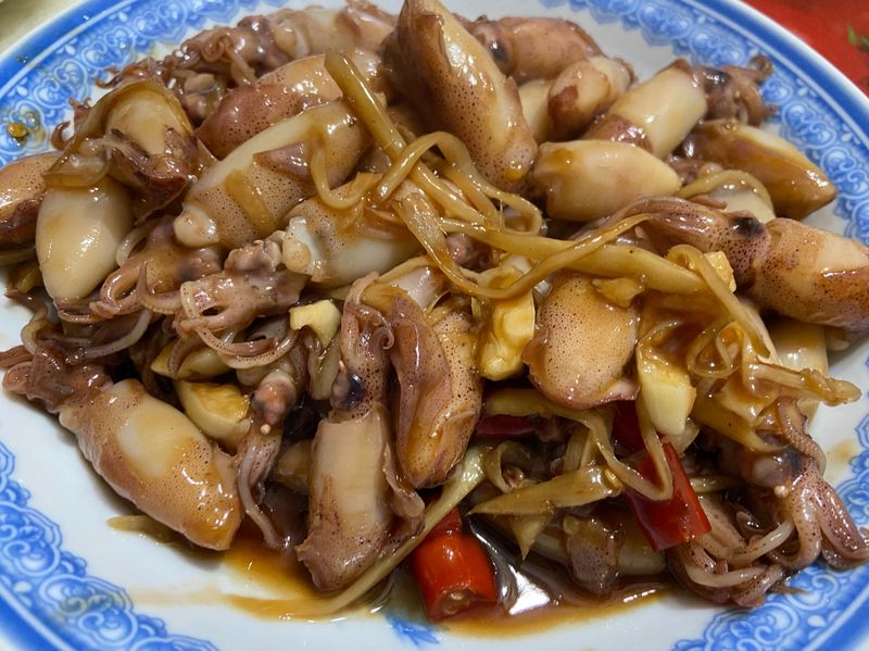 辣炒薑絲小卷