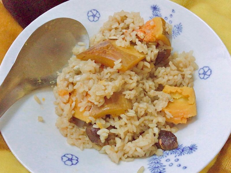 南瓜燉飯🎃