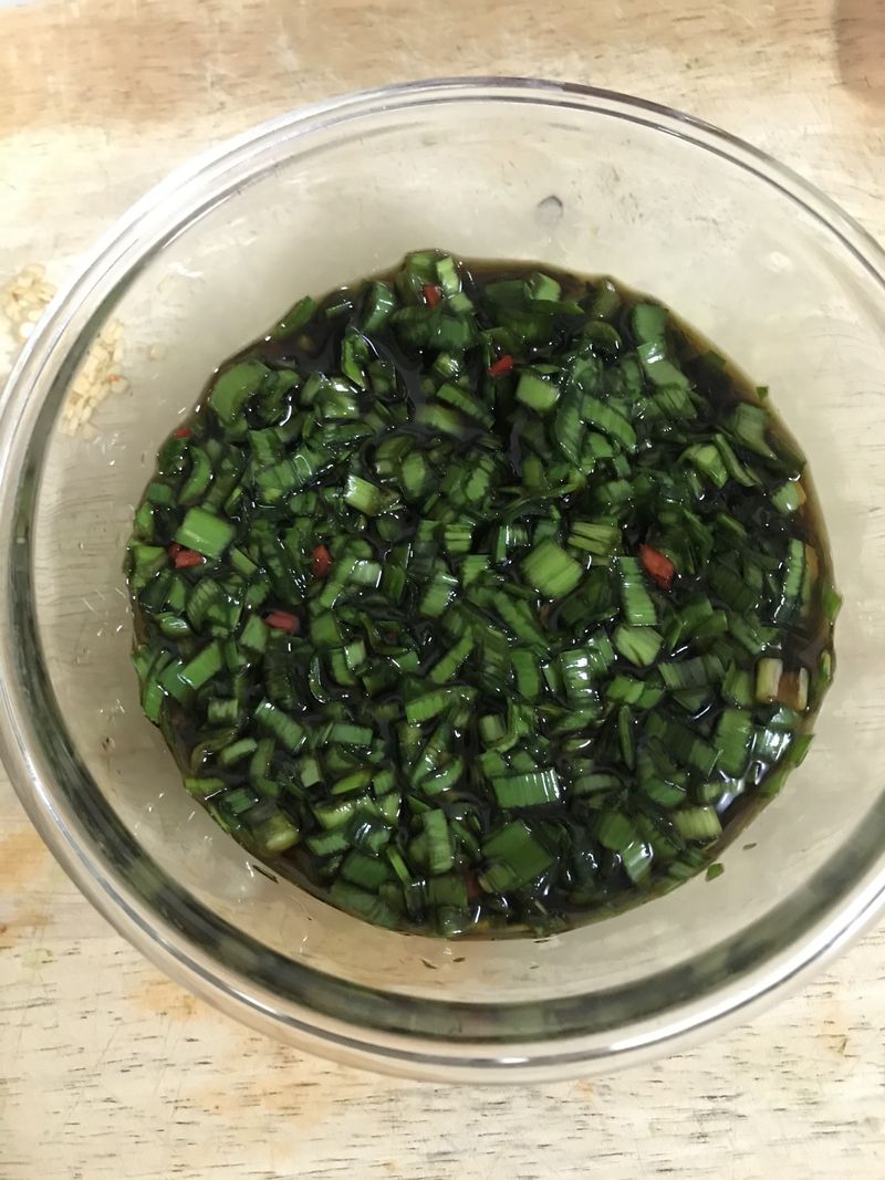 韭菜醬油