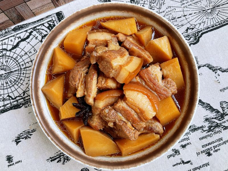 竹筍滷肉