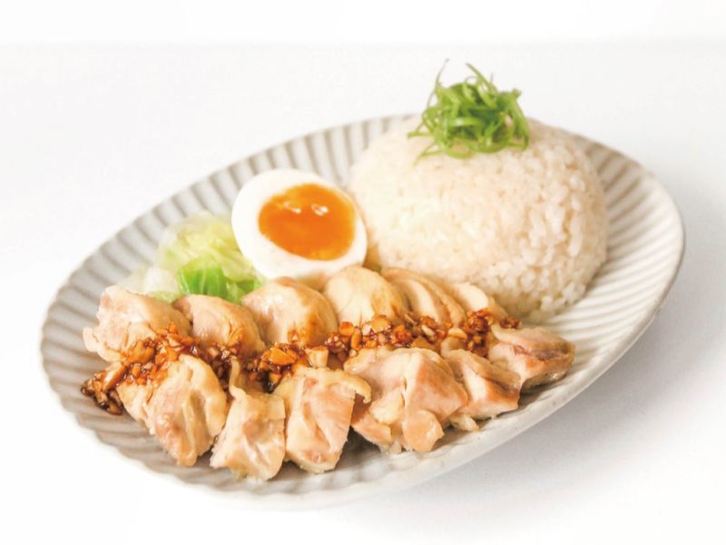 雞湯炊雞飯