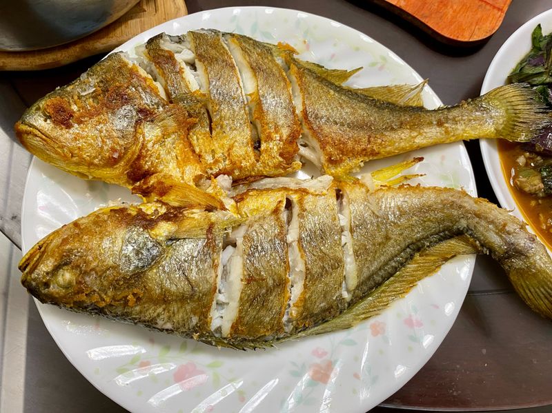乾煎黃魚