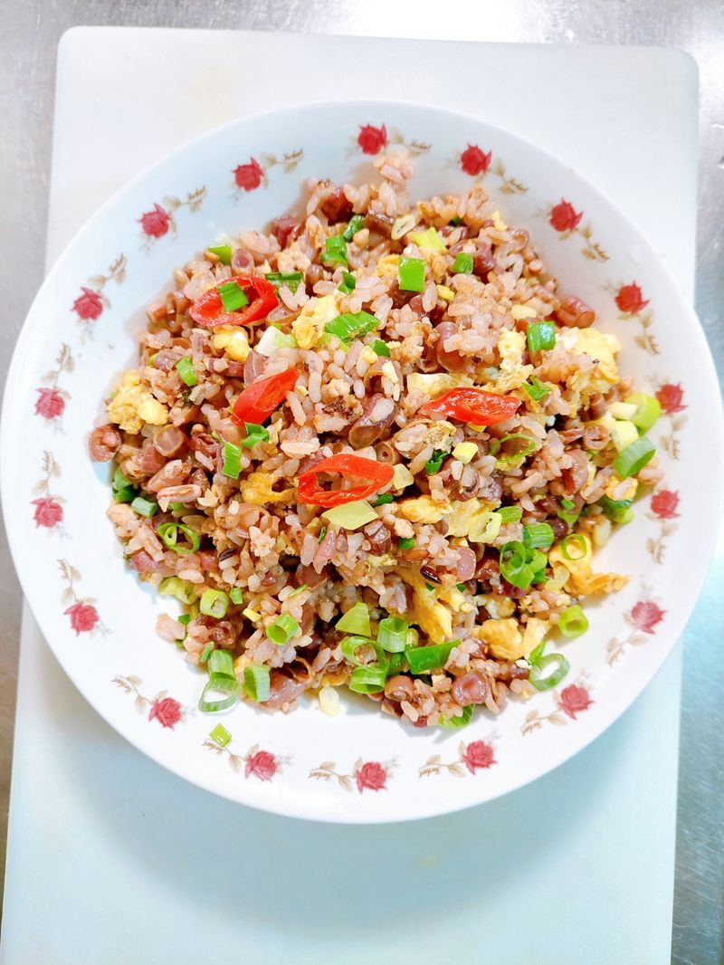 酸豇豆炒飯