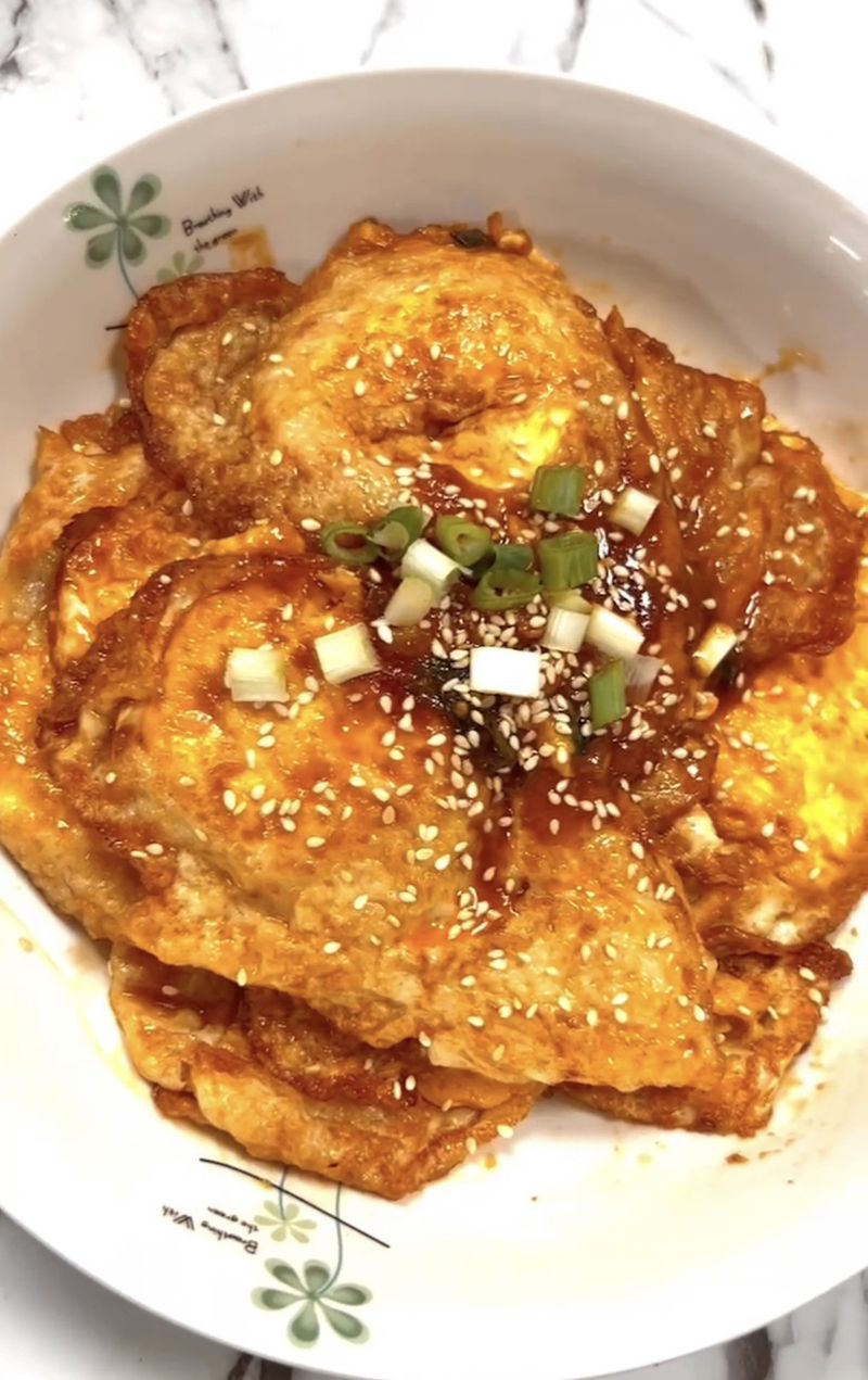 保證白飯多吃一碗的~糖醋荷包蛋