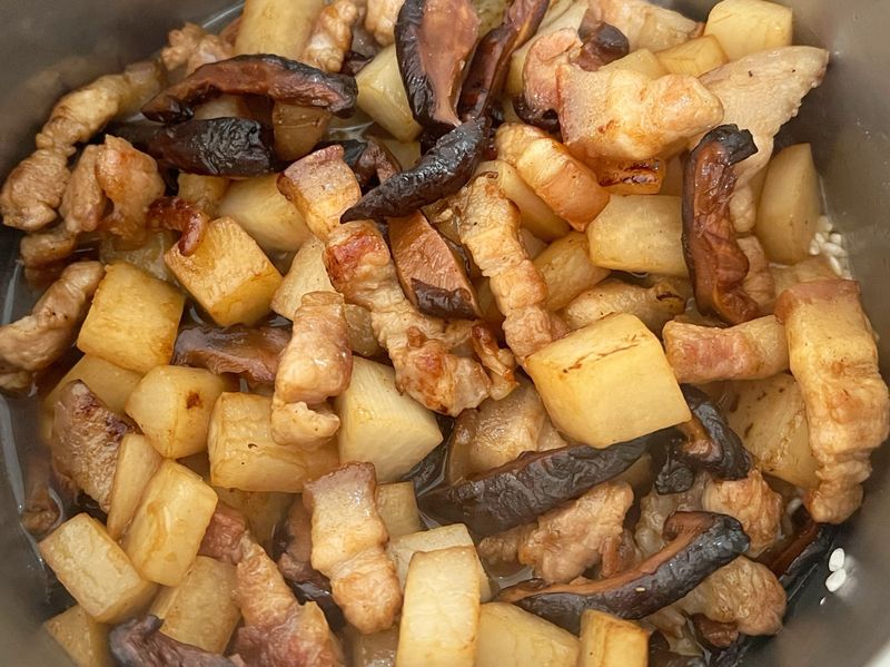 蘿蔔炊飯