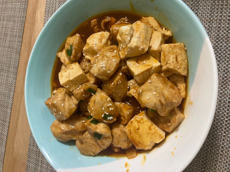 韓式雞胸豆腐