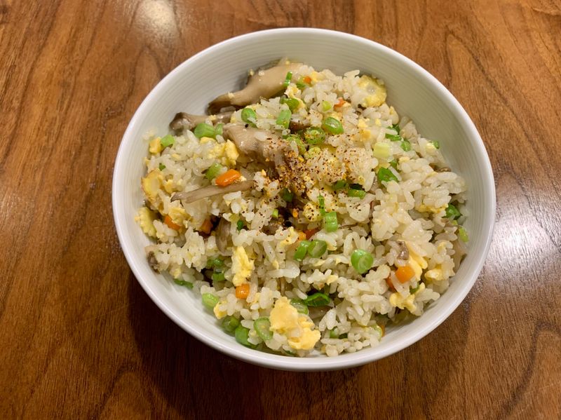 茶油鮮蔬蛋炒飯