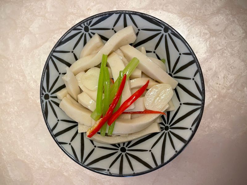 麻油炒百頁