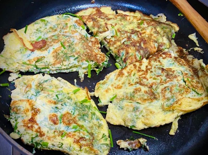 茴香蛋煎