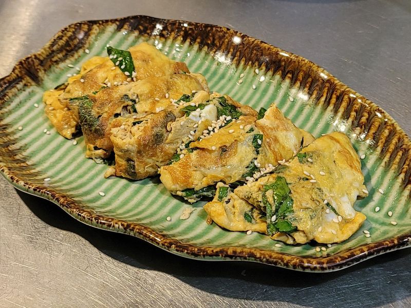 九層塔煎蛋