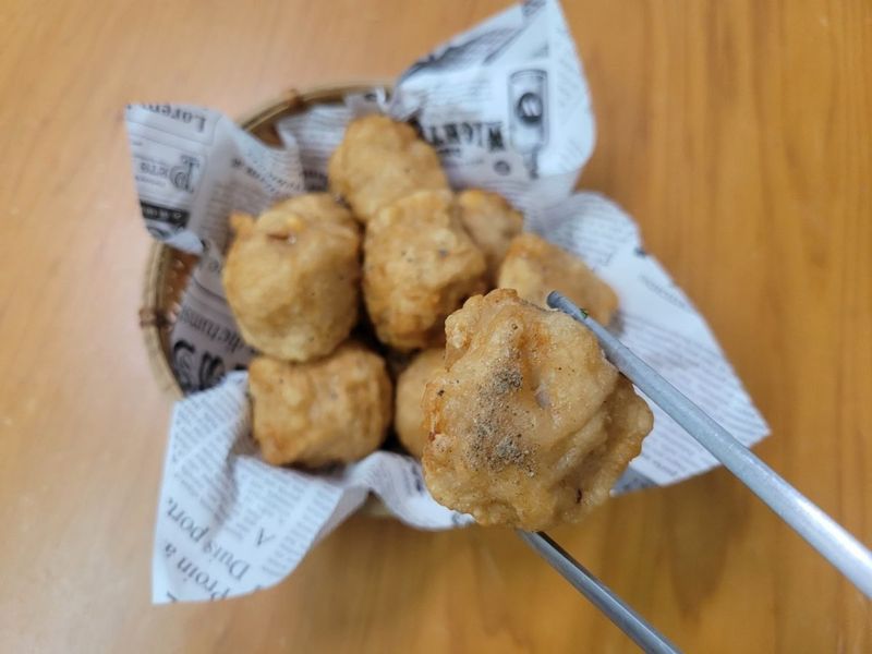簡簡單單輕鬆上菜,不卡油酥炸花枝丸