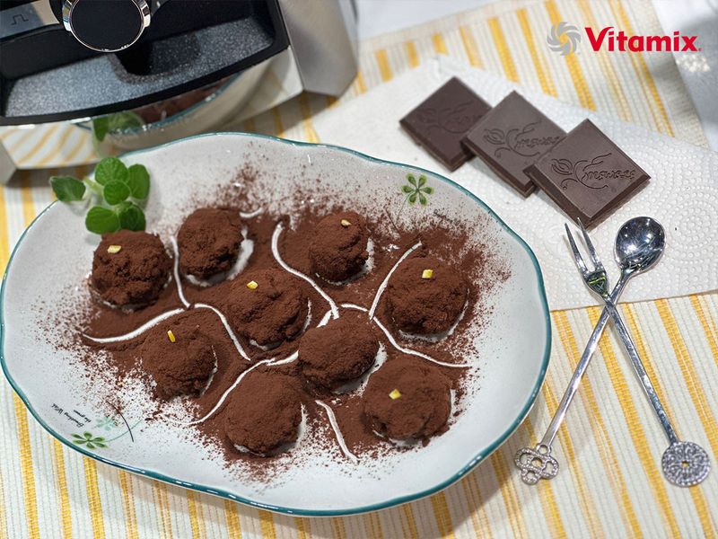 豆腐生巧克力|Vitamix調理機