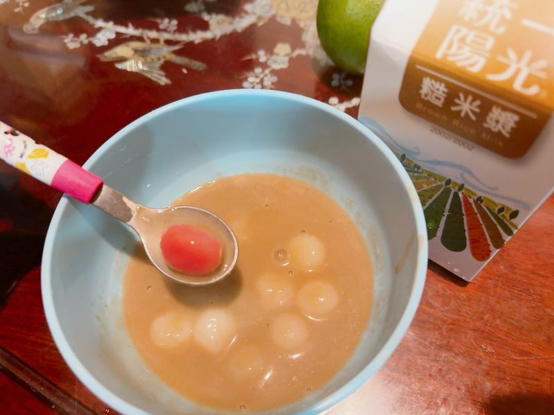 統一糙米漿小湯圓