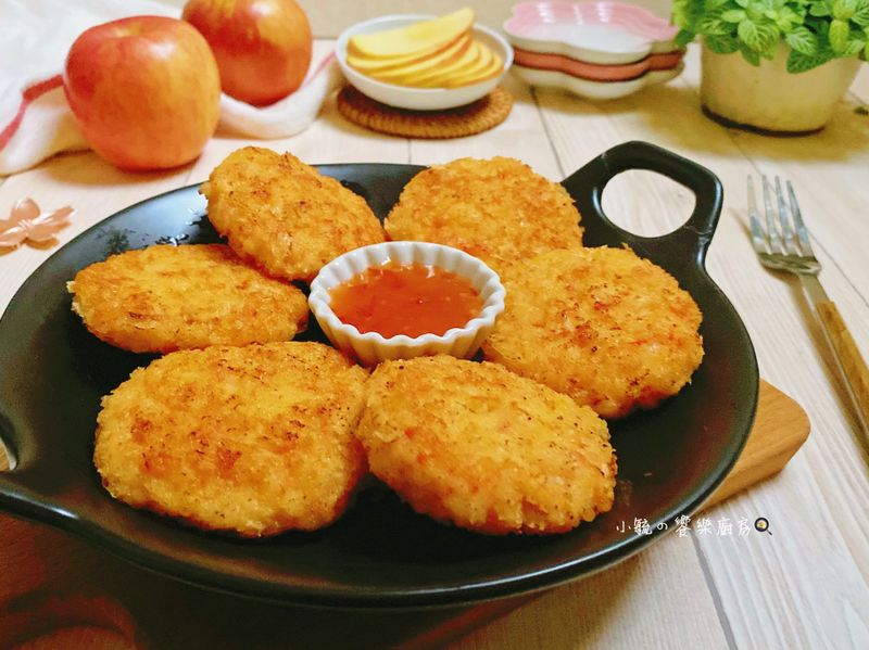 蘋安蝦餅