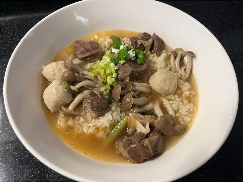 紅燒羊肉飯湯