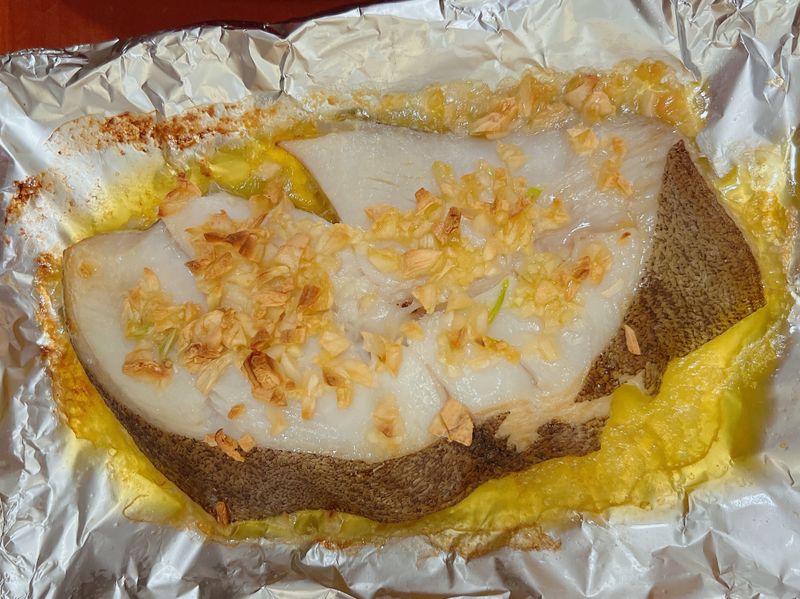 奶油蒜香鱈魚