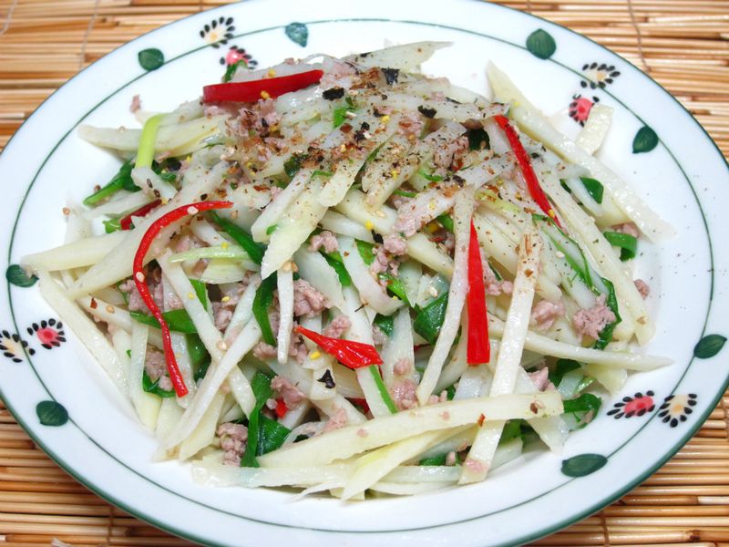 土豆炒肉絲