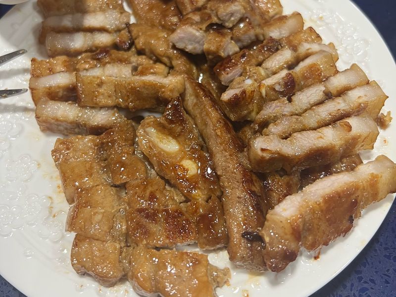 香煎三層肉片