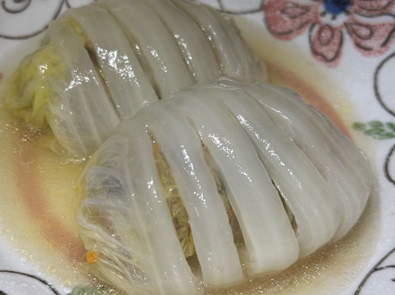 佛手白菜