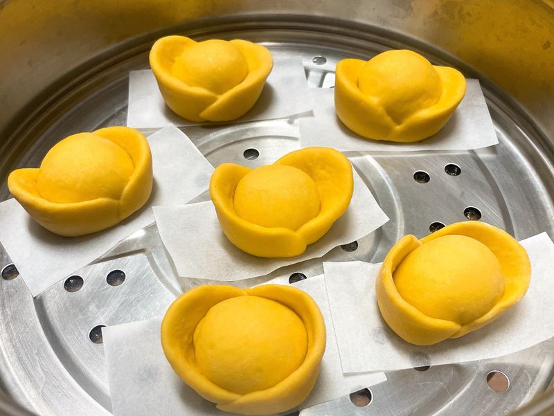 金元寶饅頭(南瓜風味)