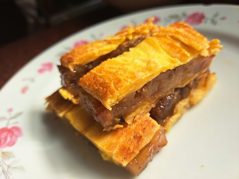 豆皮年糕