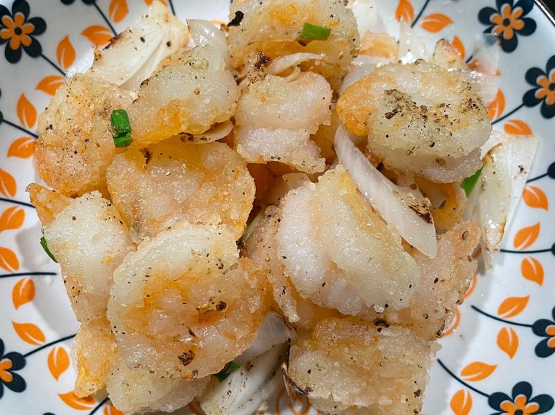 乾煎蔥蒜蝦仁