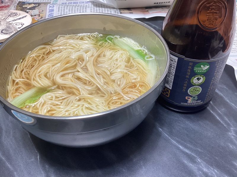 苦茶油麵線