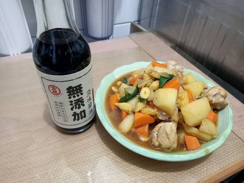 馬鈴薯醬燒小腿　金蘭８８
