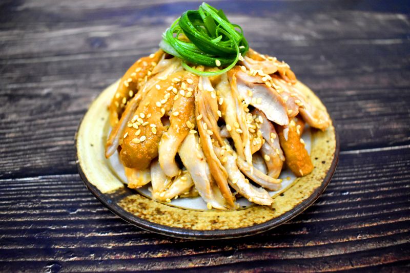 醬油撈雞