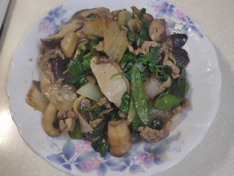 醬爆雙菇