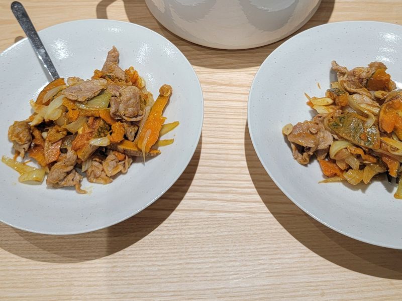 豬肉炒南瓜